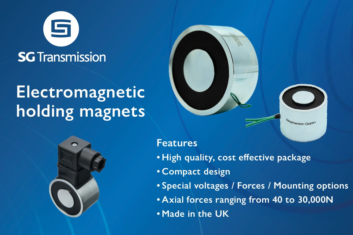 SGTransmission's tweet photo. The type 58 #electromagnetic holding magnets offer a reliable solution for industrial braking applications.  Perfect for #automation, access control and #security, #medical applications and material handling.

Find out more https://t.co/H1QZk19icI
#performance #brakes #magnets https://t.co/1Y6X4PKi6P