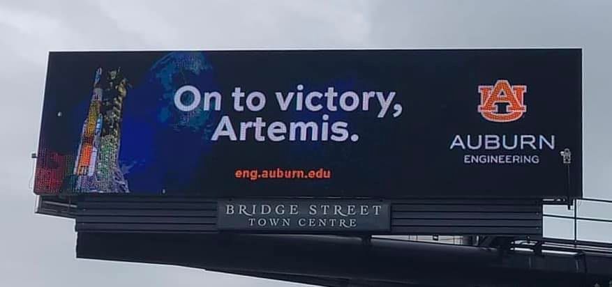 “'War Eagle!’ is written somewhere inside that vehicle. I’m not going to say where, or who put it there, but I can assure you, ‘War Eagle’ is there.” – Joseph Pelfrey, deputy director, NASA’s Marshall Space Flight Center

eng.auburn.edu/news/2022/08/u…