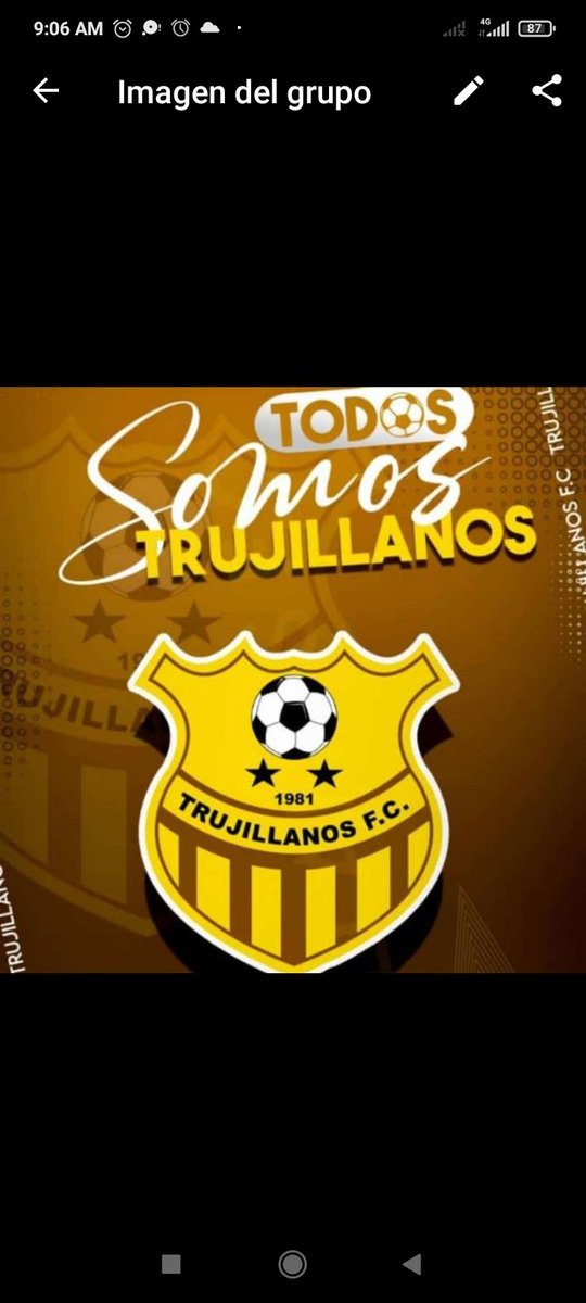valerdanny's tweet photo. Felicidades al mejor equipo del mundo nuestro TRUJILLANOS del alma en su cumpleaños N• 41 orgulloso de ser parte de esta hermosa institución https://t.co/b1RiiKvRIp