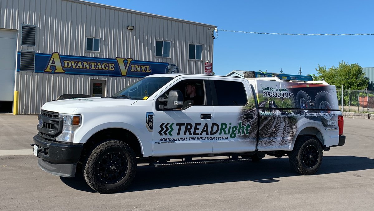 AdvantageVinyl's tweet image. Welcome to the AV Family TreadRight! Their Agricultural Tire Inflation System lets you quickly &amp;amp; easily adjust &amp;amp; maintain the correct tire pressure for varying loads, different speeds, and changing conditions with the touch of a button!

#AdvantageVinyl #TreadRight #VinylWrapping