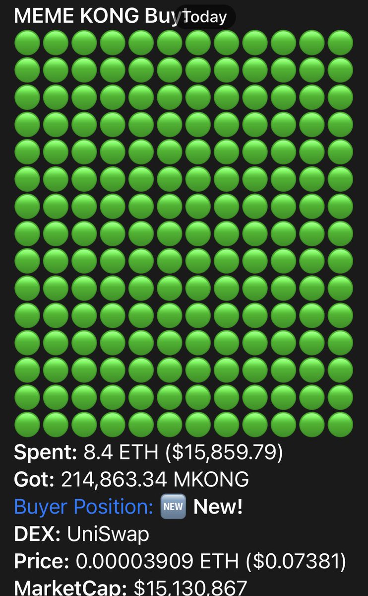 thedonsantino's tweet photo. @Crypto__Diva #memekong Kristina, you want more $MKONG https://t.co/RwDD370mAN