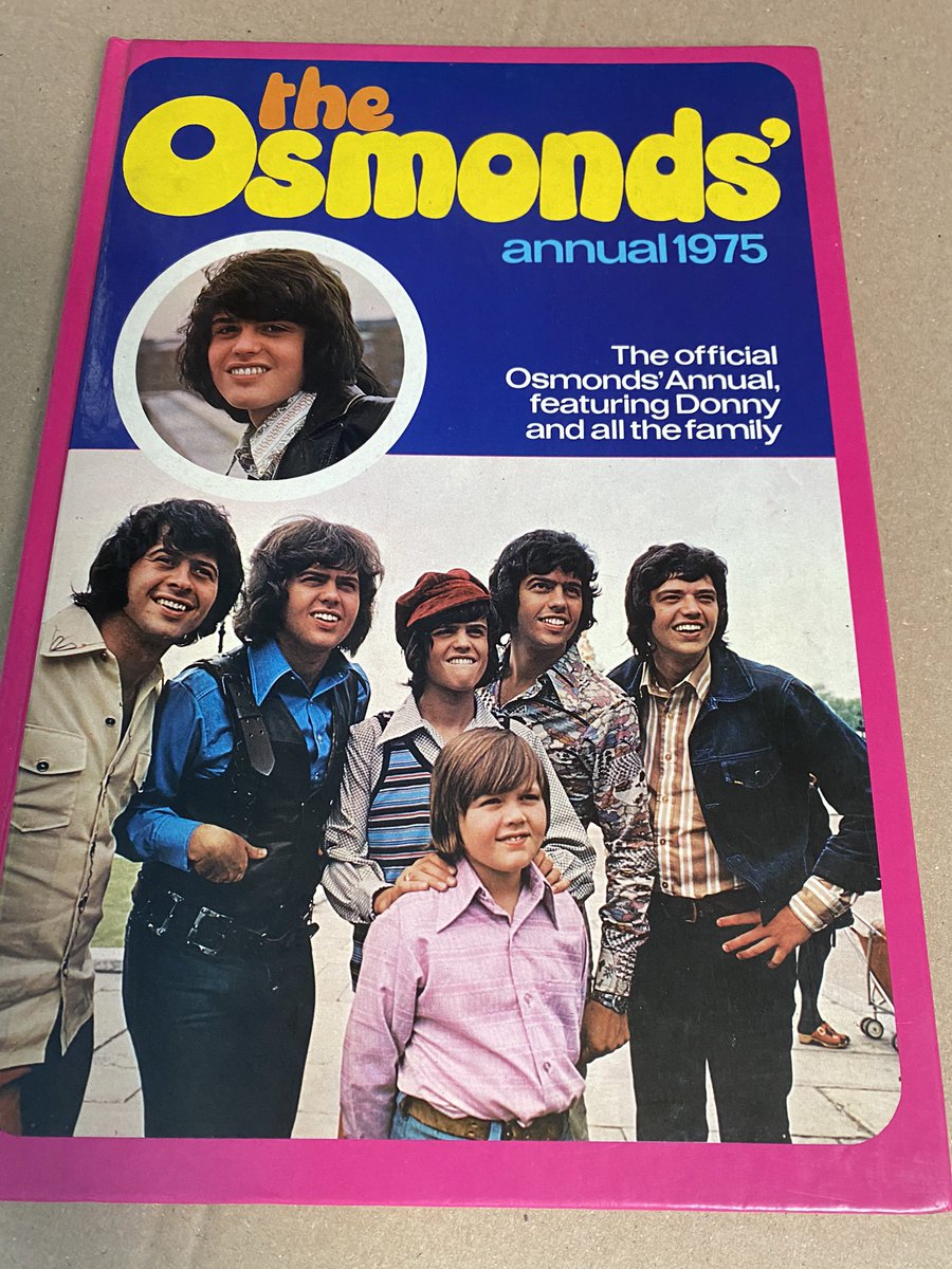 HaslerCottrell's tweet photo. @donnyosmond Flights from UK to Vegas are so expensive so not seen your new show. Maybe you could bring it to the UK one day; that would be amazing. We did see your show at the Flamingo though in 2017 and loved it! I found these last week when sorting out my loft! See photos xx https://t.co/uR4IDcCa4b