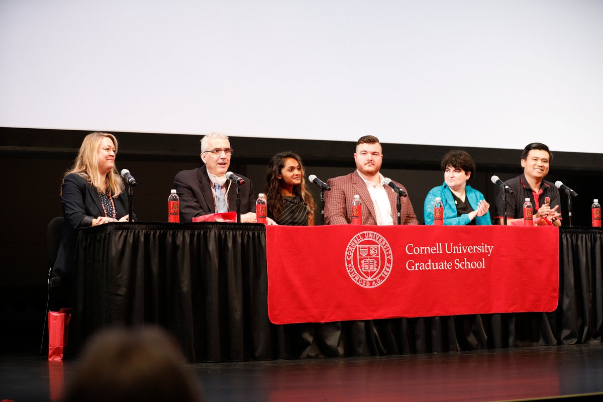 During the Graduate School Dean's Welcome on August 18, a panel of faculty and current graduate students offered insight to new students about how to be successful in graduate school. Read more: gradschool.cornell.edu/announcements/…