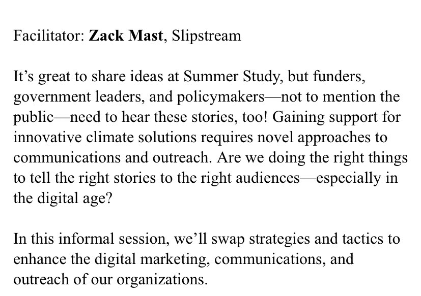 _slipstreaminc_'s tweet photo. Slipstream’s Zack Mast is hosting an informal session today on the role of Marketing and Communication in the movement. If you’re at @ACEEEdc #SummerStudy22, stop by at 2! https://t.co/TuYnqAc0tr