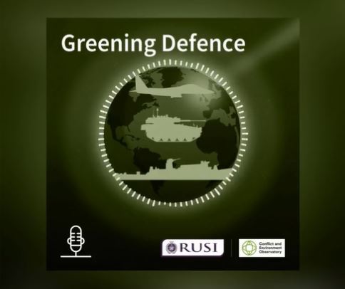 CSOC_MOD's tweet photo. Lt Gen Wardlaw Chief of Defence Logistics and Support joins @RUSI_org’s Greening Defence Podcast. He shares his views on what climate change and sustainability means for Defence support and explains the Defence Sustainable Support Strategy. listen here https://t.co/xRRtkS8NLg https://t.co/vzWSEkzlg2