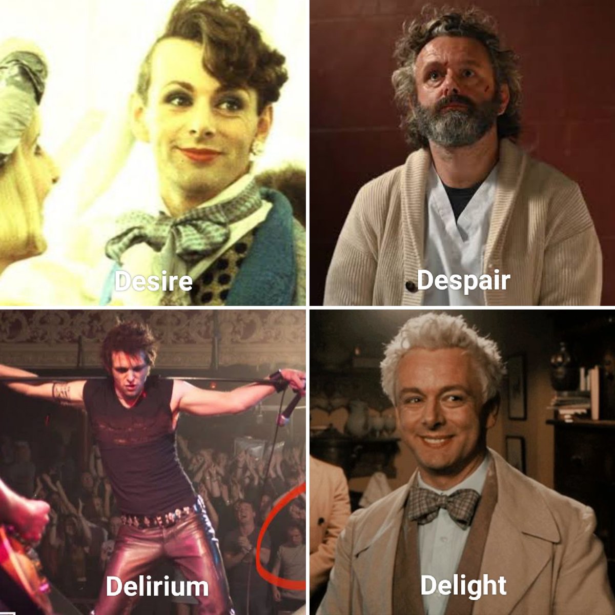 DanielleBalanga's tweet photo. The Endless but they're all @michaelsheen , that is all. https://t.co/ZoQPiZvo5M