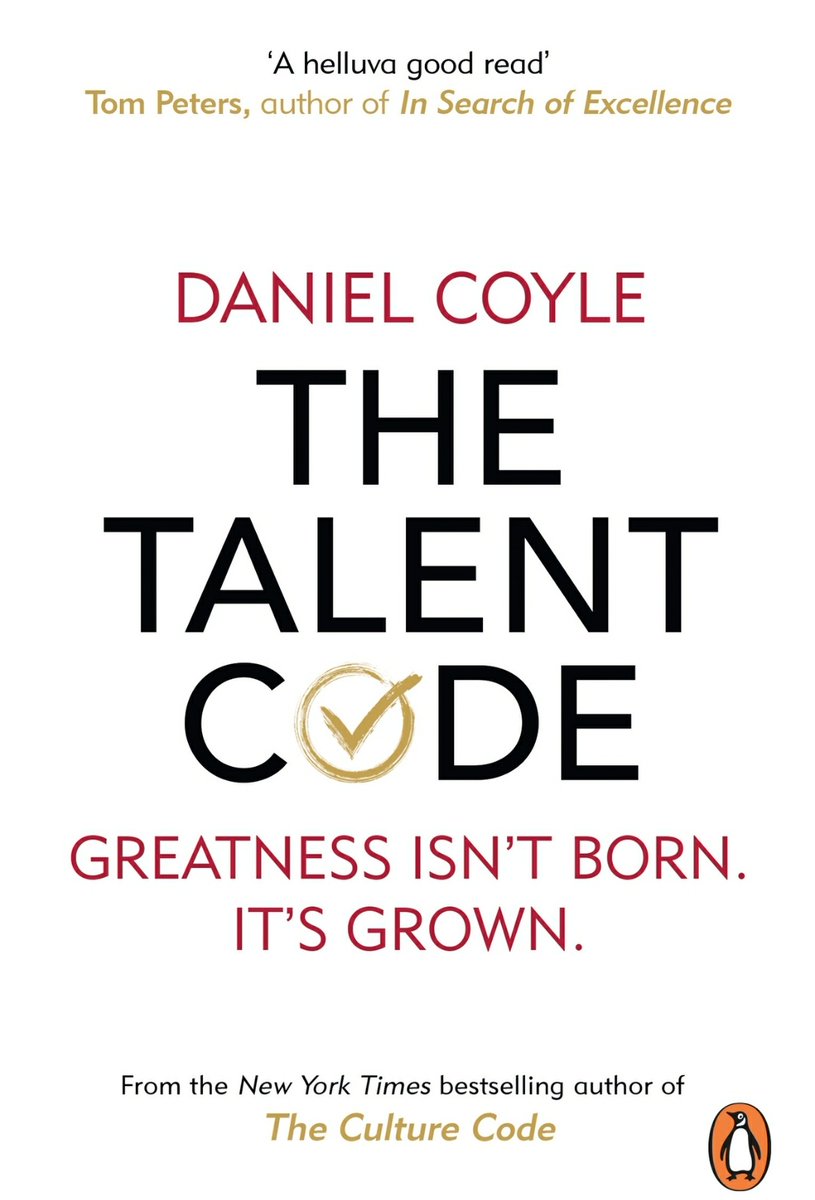 SanjanaOm197's tweet photo. A beautiful recommendation by my Lord in one of His recent blog posts! :)
#TheTalentCode by @DanielCoyle is a must-have for every book lover.
#neuroscience, #discipline and #deepwork explained in the best possible way! ❤
#OmSwami https://t.co/8yTEgkIehJ