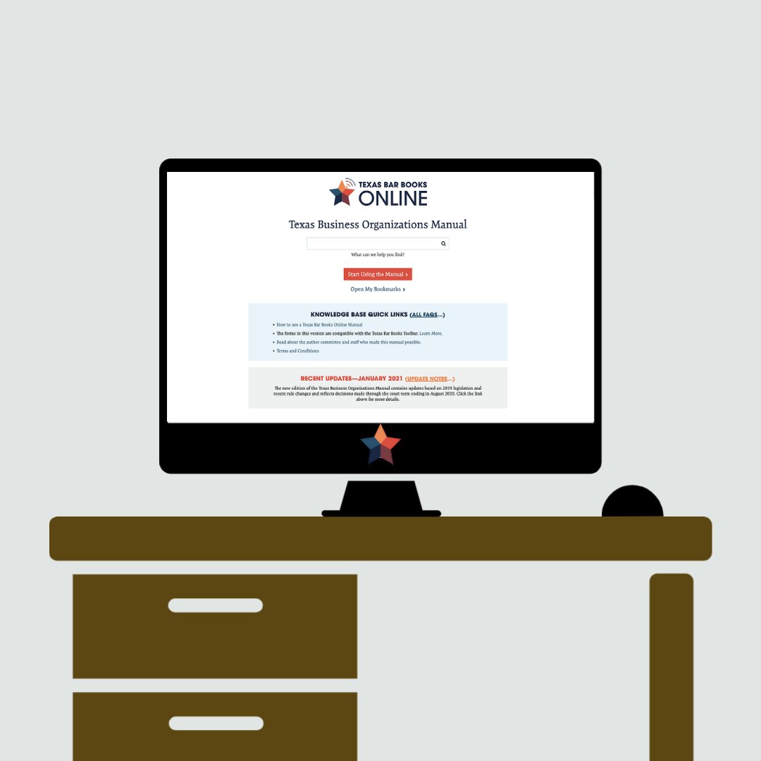 TxBarPractice's tweet photo. Just starting your law career? Check out our online subscriptions! These easy to access, web-based resources allow you download and edit forms with the assurance that you’re always using the latest version. Go to https://t.co/6K0ZmAMwaW and sign up today! #TexasBarBooks https://t.co/TsNFRWxGxw
