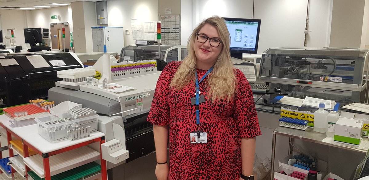 EKHUFTPathology's tweet photo. Congratulations to our clinical biochemistry trainee Megan Manson for passing MSc in Clinical Science with distinction.  An amazing achievement! @RCPath @NSHCS @TheACBNews https://t.co/RUH8gOz5LU