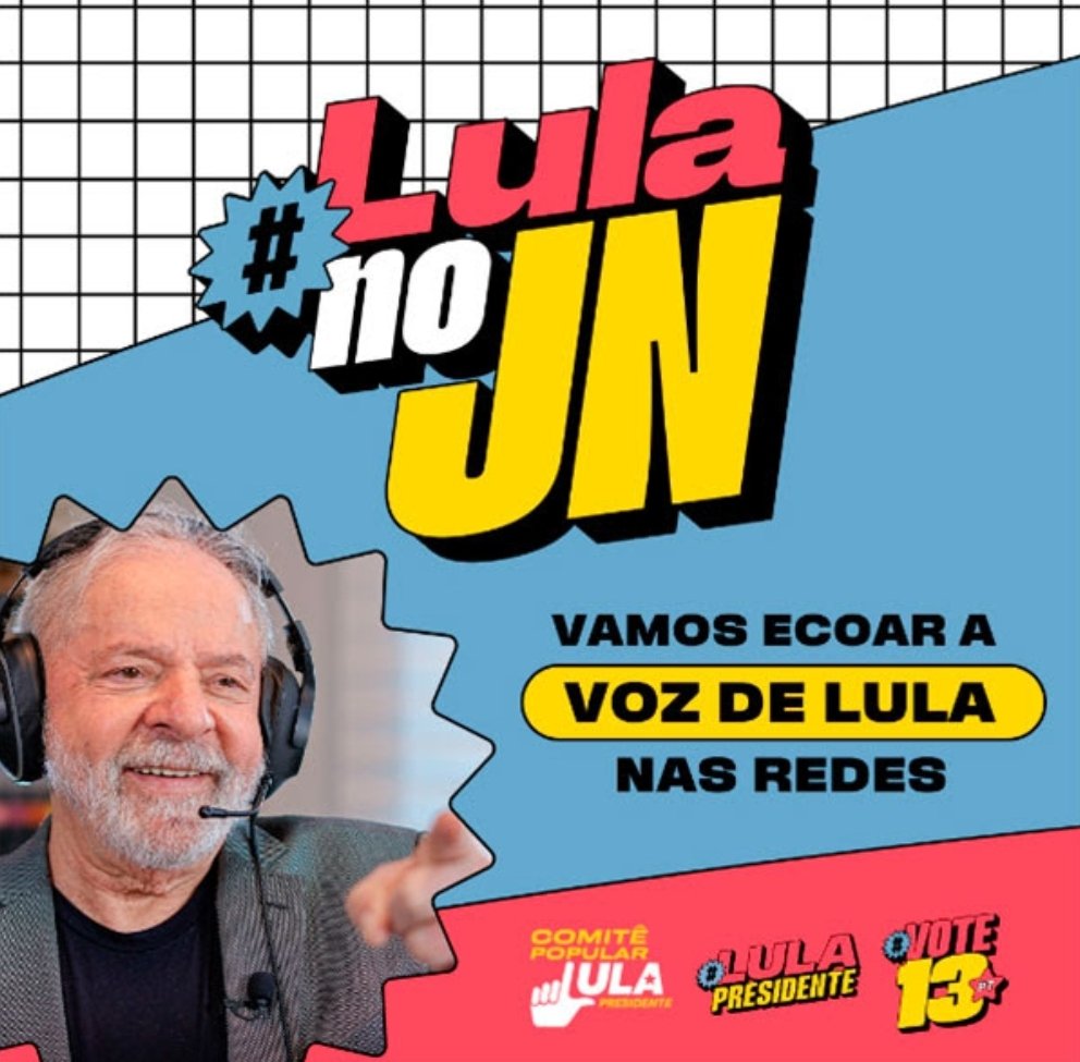 itamar_sanches's tweet photo. #LulaNoJN #LulaPresidente13 #LulaPeloBrasilHaddadPorSP #Lula13 https://t.co/fSNrkqOU3v