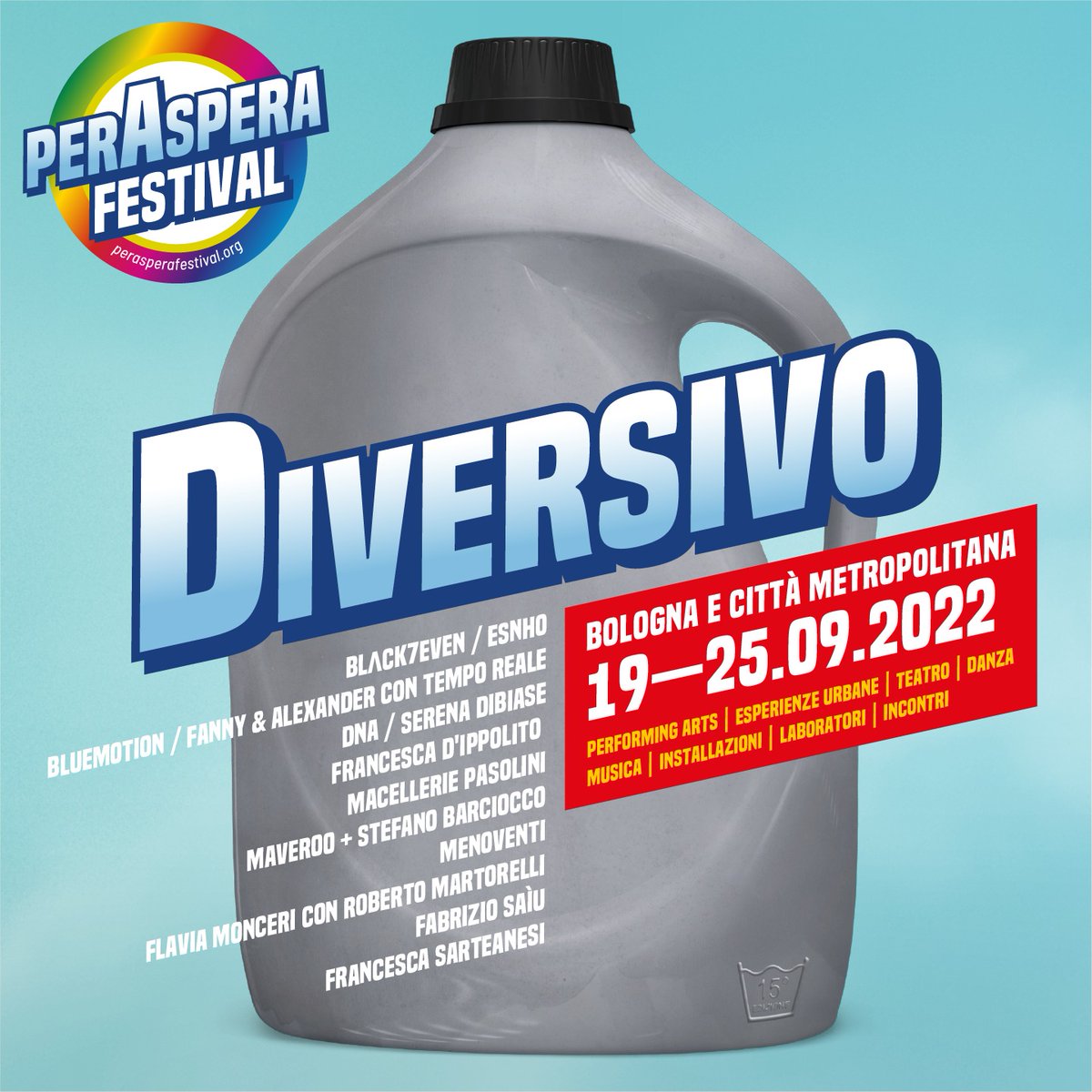 perAspera_BO's tweet photo. #esperienze di confine e di frontiera che attraversano #spazi pubblici e li trasformano in territori di #relazioni: si svolge dal 19 al 25 settembre perAspera Festival | Diversivo
Programma online su https://t.co/8tiCS7XTGn
#BolognaEstate2022 #festival #bologna #Amentefresca https://t.co/tzecUPMO7o