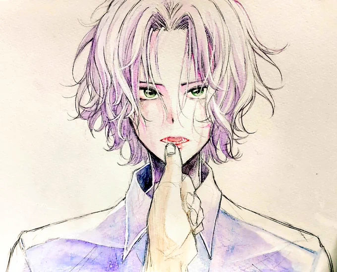 創作吸血鬼過去絵 