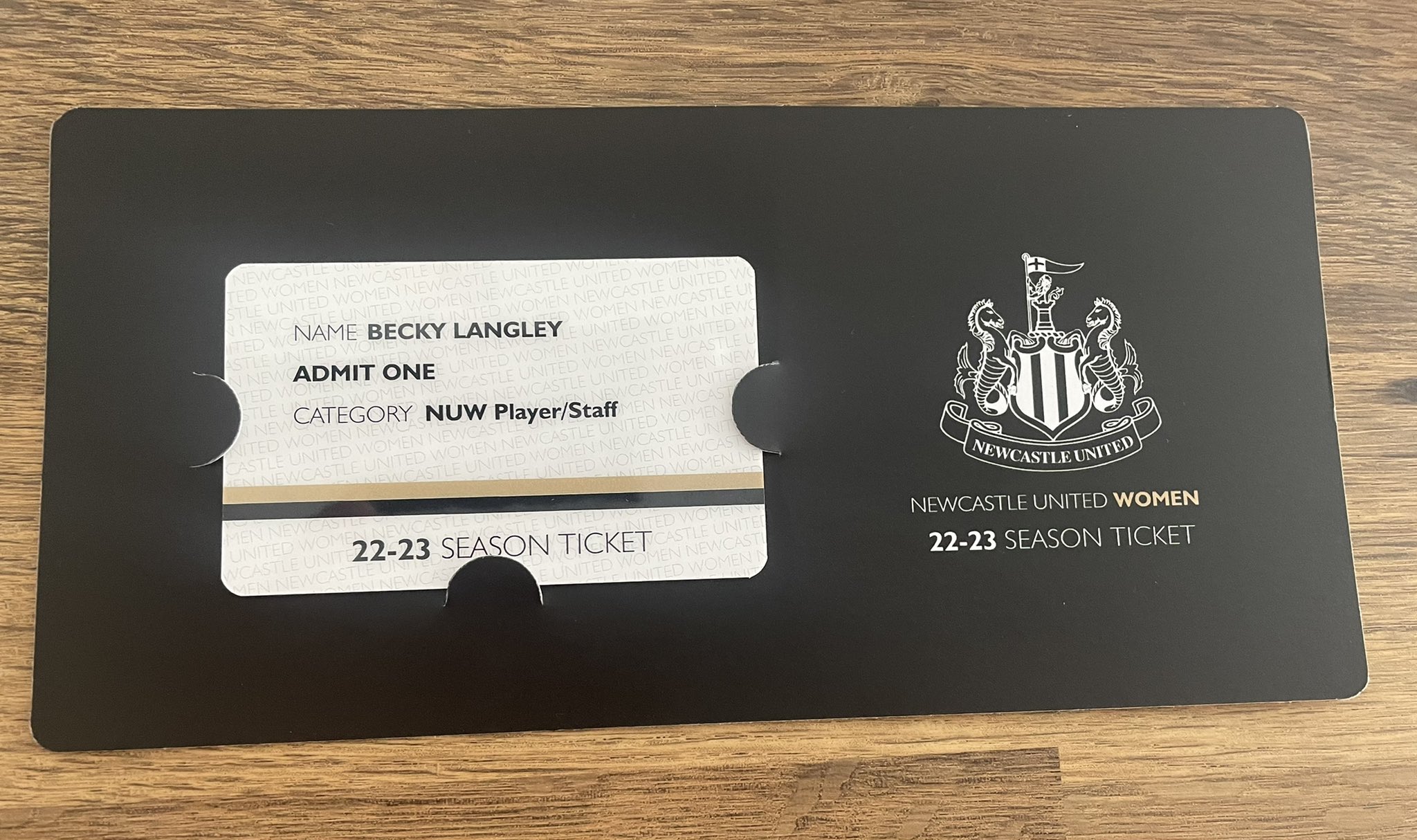 Becky Langley on X Don t they look great NUFC and NUFCWomen Including all league and cup games tickets are priced at 30 for adults and 15 for