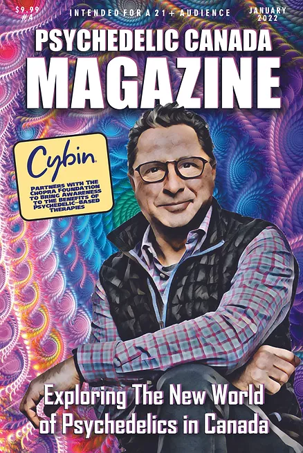 Psychedelic Canada Magazine features a look at DMT, how psychedelics factor into some of our favorite media and a closer examination of how Doug Drysdale and Cybin are changing the landscape. #psychedelics