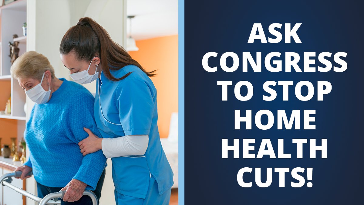 JohnOlajide1's tweet photo. Medicare is proposing billions in cuts to home health providers that will put patients and home health jobs at serious risk. Lawmakers need to hear from home health advocates about the importance of supporting legislation to stop them! https://t.co/EpBoHZ2caz