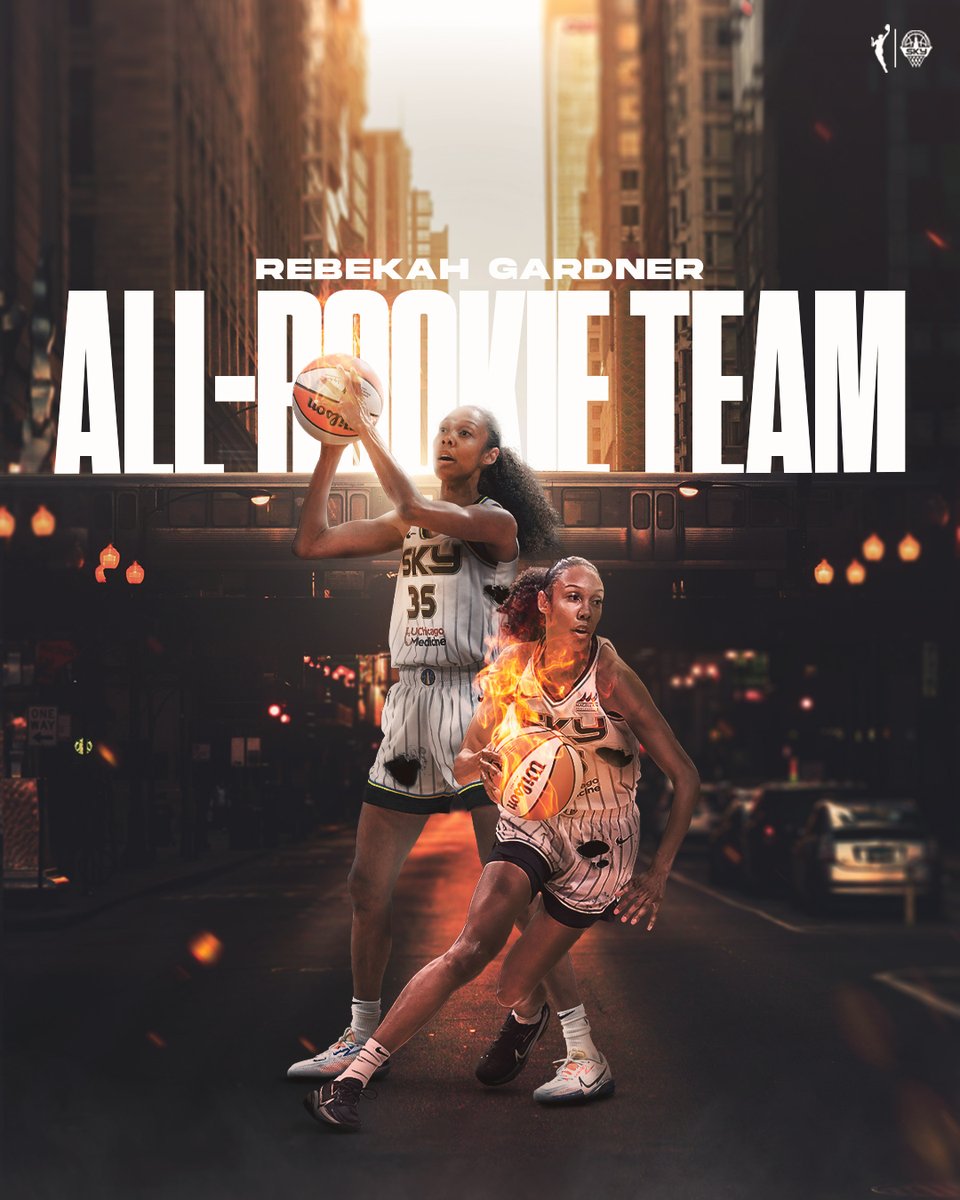 R̶e̶s̶p̶e̶c̶t̶ ̶B̶e̶k̶s̶. Beks 𝐫𝐞𝐬𝐩𝐞𝐜𝐭𝐞𝐝. @rebekah_jasmine has been named to the 2022 @WNBA All-Rookie Team! #skytown