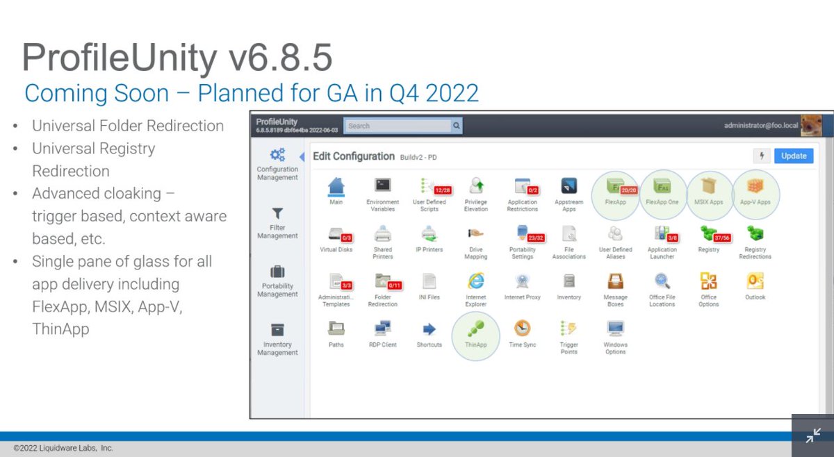 robbeekmans's tweet photo. One of the vendors at #VMwareExplore Expo is #liquidware and they will show off their new version of #ProfileUnity - visit their booth #EUCinsidertrack https://t.co/8EKzWZzFiL