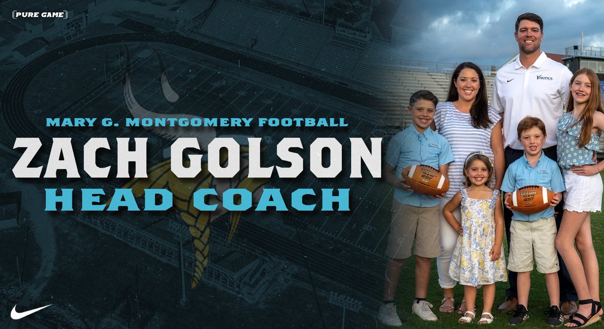 MGM_VikingsFBL's tweet photo. Thank you to @PureGameSports for graphics to highlight our coaching staff! Great ball! #OffensiveStaff #BuiltDifferent @SkylerSlagle @Coach_ZGolson https://t.co/7MUj1YhWpv