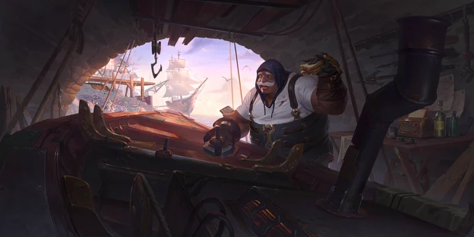 Piltovan  "Pesh met Jax in a dockside brawl, and their timely escape was more convenience than partnership. But Pesh has been ferrying Jax about ever since, because things break around Jax, and if there's one thing Pesh likes more than a good scrap, 1/2 
