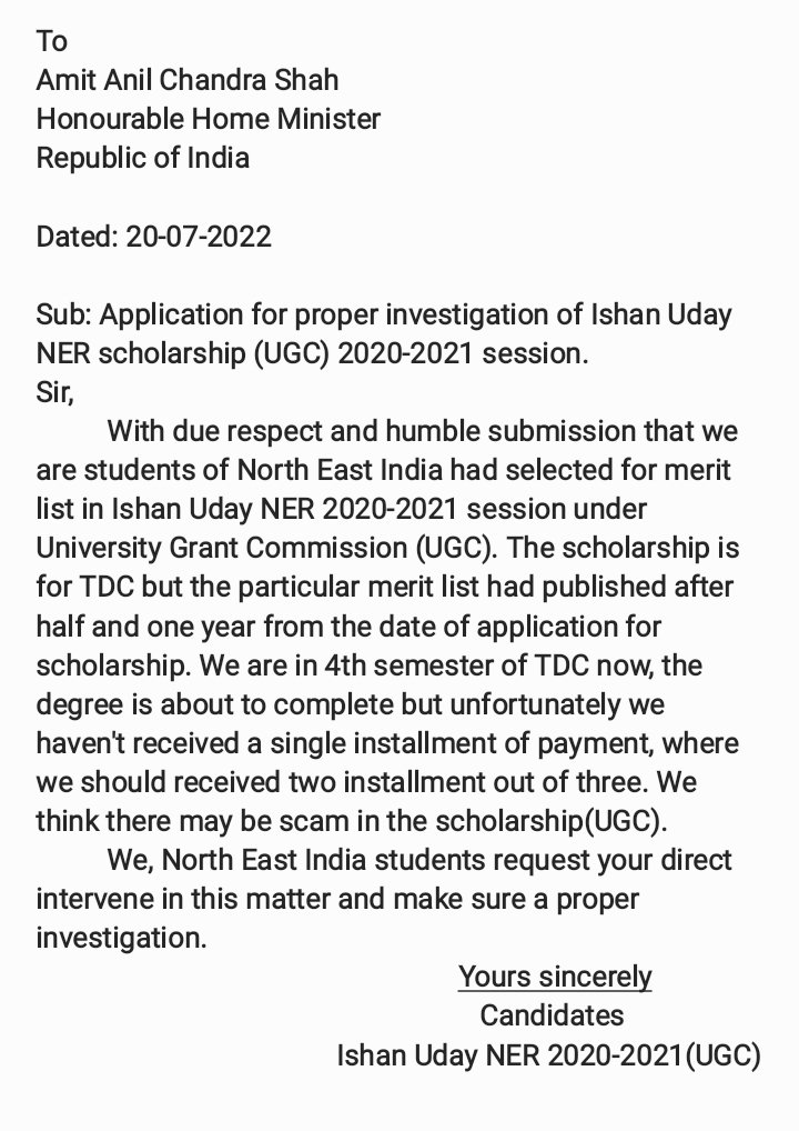 ShujanAssam's tweet photo. We are North East India Students.
Can anyone help us?
NER Ishan Uday 2020-2021

#UgcScam
#IshanUdayScholarship

@ugc_india 
@narendramodi 
@dpradhanbjp 
@AmitShah 
@himantabiswa 
@ddnews_guwahati 
@News18Northeast 
@NewsLiveGhy 
@pratidintime 
@DY365 
@NewsIshan 
@prag_newsAssam https://t.co/l6TYGVFMA9
