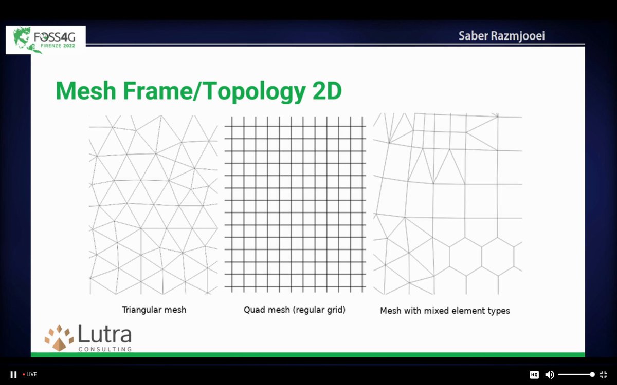 maptheclouds's tweet photo. Saber Razmjooei - 'MDAL: mesh data in QGIS', at #FOSS4G2022.
Talk: https://t.co/D0AwlR8Zez
#OSGeo #FOSS4G #maps #mesh #MDAL #QGIS @lutraconsulting https://t.co/ppHaiEjooB