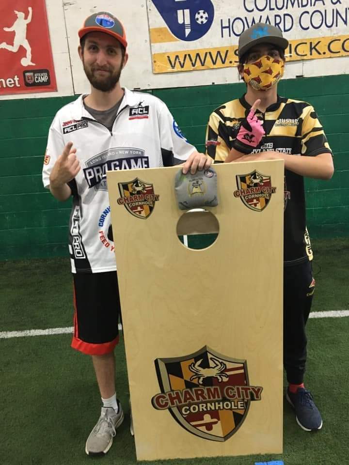 ThomStranger's tweet image. Good luck to these two throwing together in the @iplaycornhole Pro Shootout #8 tomorrow.  Let's go Jimmy &amp;amp; Justin.