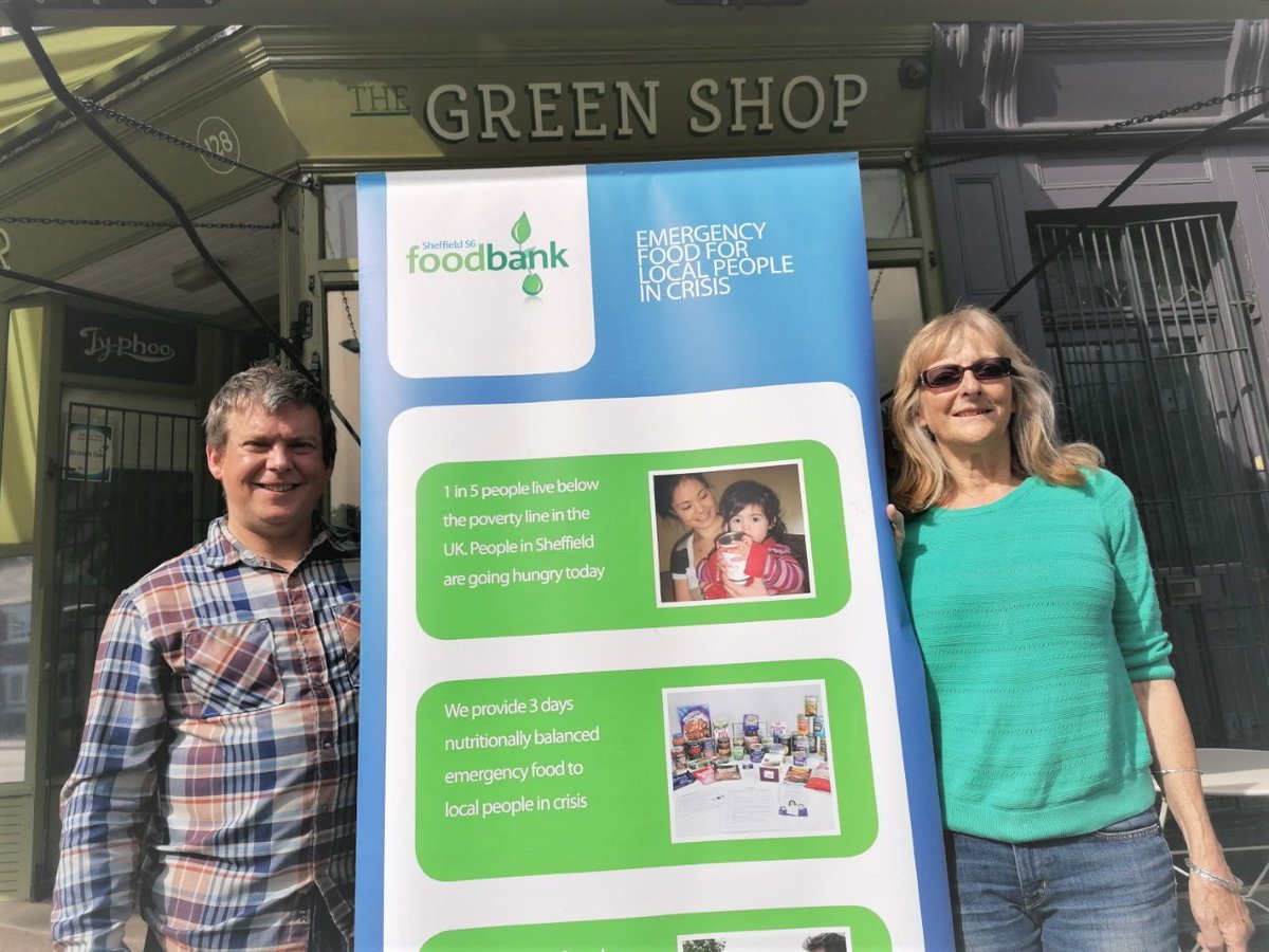 HillsboroGreens's tweet photo. Our monthly collection for S6 Foodbank is Saturday August 27th from 10am to 12 noon outside The Green Shop, 128 Wadsley Lane. Please donate non perishable food, toiletries or cash to help people struggling in the fuel price and inflation crisis. @GreenShopSheff @Henry_Nottage https://t.co/oXtoxJCYSi
