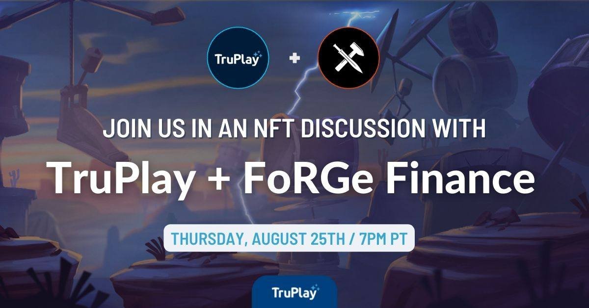 ForgeBSC's tweet photo. Tonight at 7pm PST we will be hosting a #TwitterSpace here on the Forge account with the team from @TruplayG !

Super excited to unpack what they have going on, talk a little more about some updates from Forge, and jam about #NFTs in general!

We will be giving away a Loki #NFT!! https://t.co/j8dT9HCImp