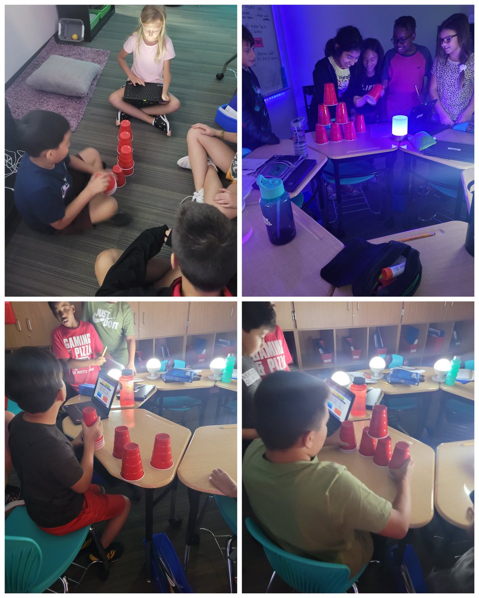 Cup stacking to order and compare decimals with real times. <a href="/MahaffeyKISD/">Mahaffey Elementary</a>