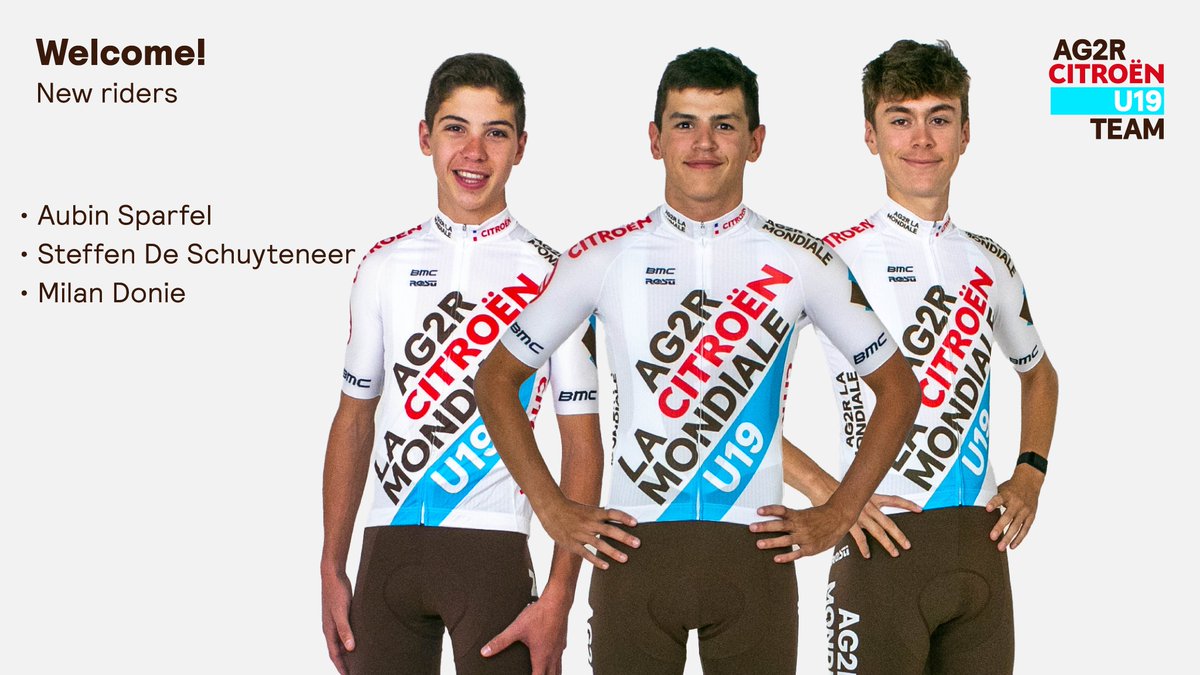 🚨 Welcome 2023 !
Nous avons le plaisir d'accueillir pour la saison prochaine :
🇫🇷 <a href="/AubinSparfel/">Sparfel Aubin</a> 
🇧🇪 <a href="/steffends/">Steffen De Schuyteneer</a> 
🇧🇪 <a href="/MilanDonie/">Milan</a>