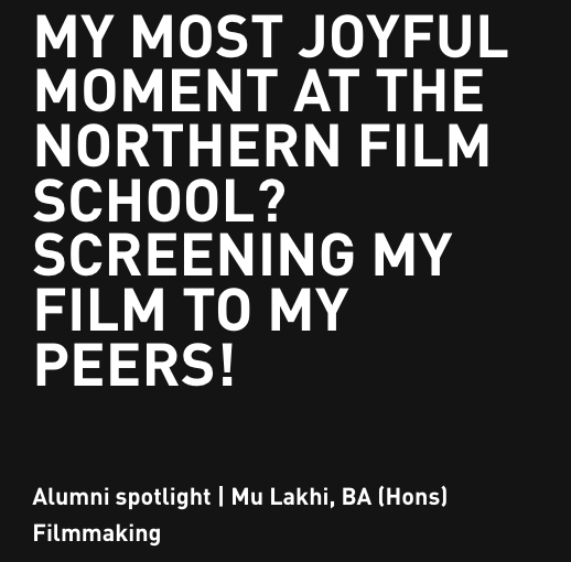 Our students make compelling, provocative, award winning films. What's it like studying at the NORTHERN FILM SCHOOL <a href="/NFSFilmTV/">Northern Film School</a>? Find out here - leedsbeckett.ac.uk/blogs/leeds-sc…