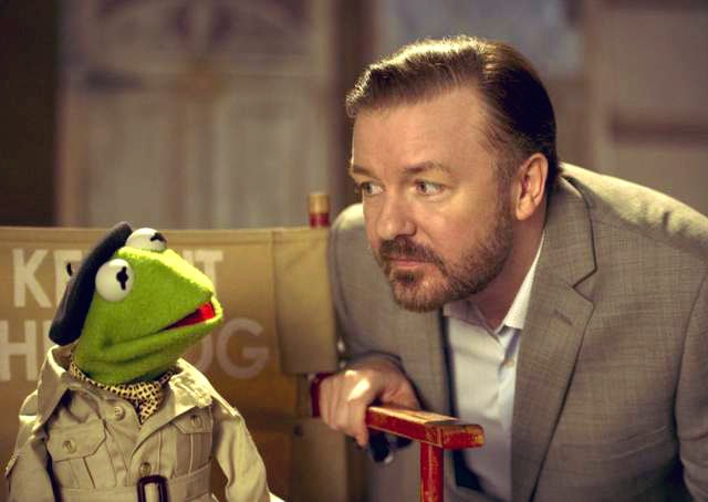 Kermit the Frog and Ricky Gervais https://t.co/cr3k9yWvB5