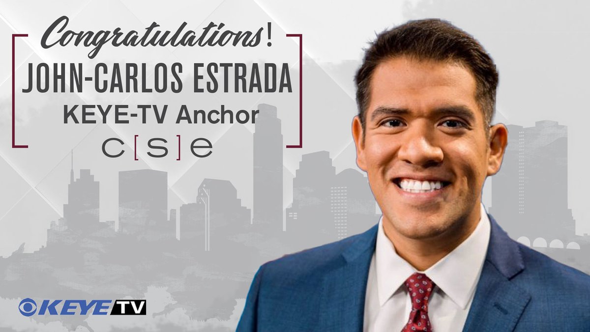 CSETalent's tweet photo. Congratulations to @Mr_JCE for re-signing his position as @cbsaustin's main anchor!
#news #anchor #CSEfamily #keyetv https://t.co/9ZwADef5ZF