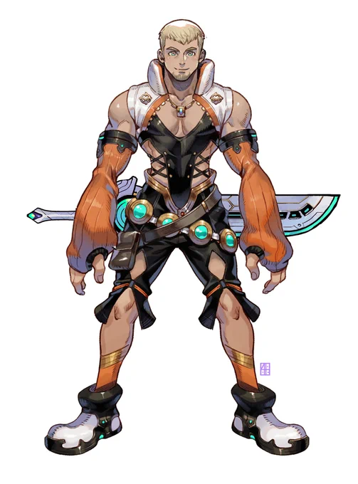 I think i never said his name here, but he is the protagonist of Arcadia Knights and his name is Asher :) 