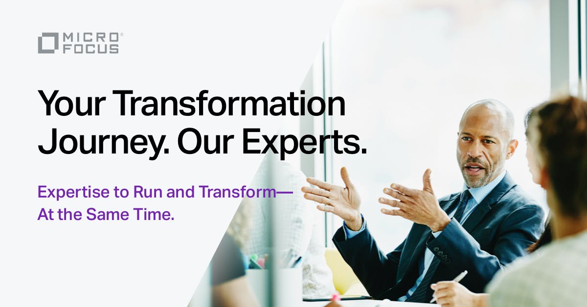 DerekBrittonUK's tweet photo. Develop a holistic, integrated digital transformation strategy.
The @MicroFocus Strategy Workshop helps define the strategy to address your IT challenges before taking the next steps in your #DX journey 

#runandtransform
 #MyCompany https://t.co/g8c3f01lSQ https://t.co/UcfZXMN8XQ