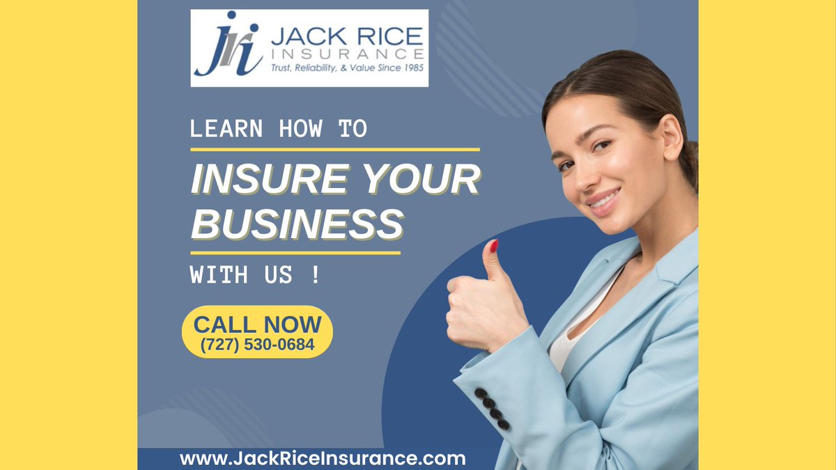 jriceins's tweet photo. Learn How To Insure Your Business With Us!
Group Life, Health, Dental, Disability, and more

Learn More:  https://t.co/l5oRpEgHo7
727-530-0684

#grouplifeinsurance #businessinsurance #commercialautoinsurance #groupdental #groupinsurance #disabilityinsurance #grouphealthinsurance https://t.co/dMj75iWInq