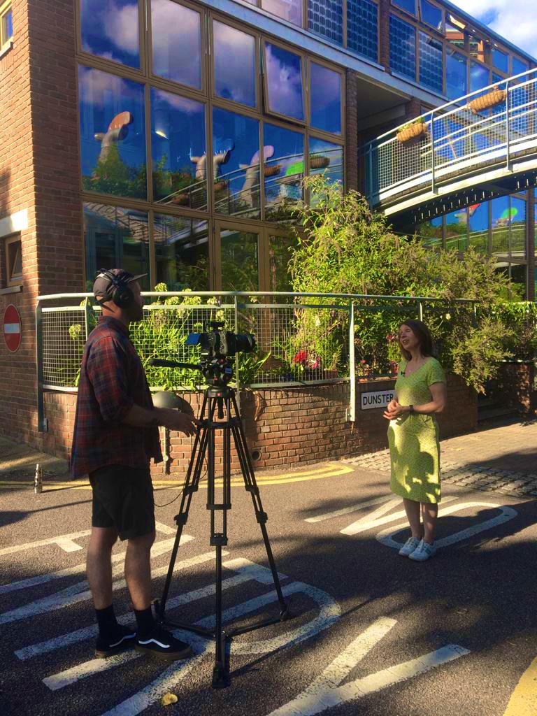 carboncopy_eco's tweet photo. We had a great day filming the multi-award-winning eco-village #BedZED in Sutton yesterday. A big thanks to Sue Riddlestone from @Bioregional for showing us around! https://t.co/YZEakGFGOs