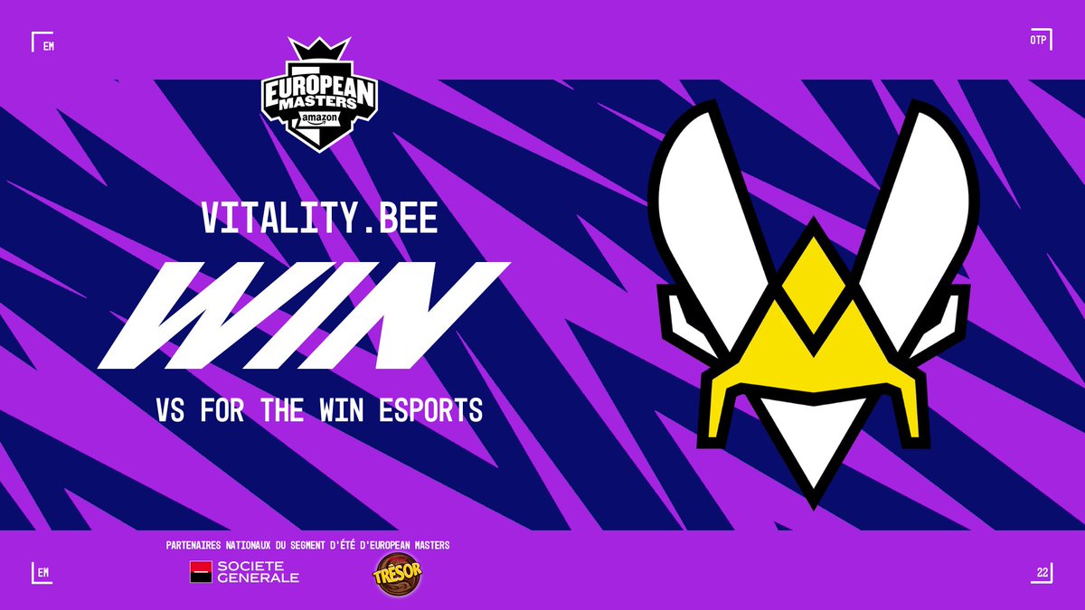 OTP_LoL's tweet photo. Et de 4-0 pour @TeamVitality ! 🐝 #EUMasters https://t.co/U5ulibKKeA
