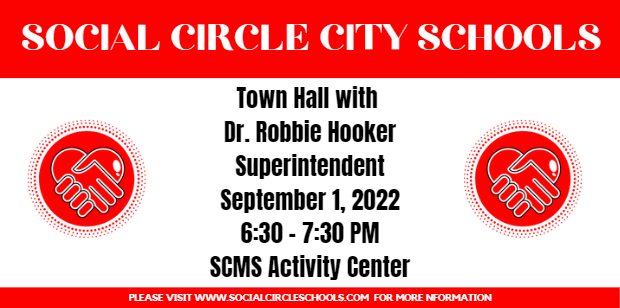 SCCschools's tweet photo. Join us for our first in-person Town Hall on September 1st.  If you are not able to attend in person, please consider attending virtually at https://t.co/wcWFwu1vqn
We would love to hear your input as your feedback is very important to us!  
#sccsallin https://t.co/ERn6Zh4Z8o