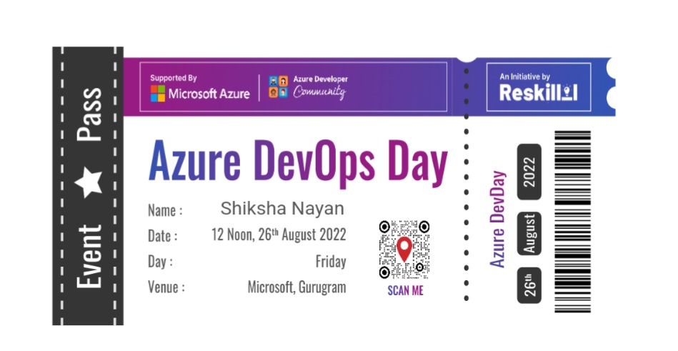NayanShiksha's tweet photo. @azdevindia @Azure @Reskilll Feeling so much elevated that I am getting a chance to attend this event and excited for the same❤️🥳
Thank you🤗 @azdevindia @Azure @Reskilll for organizing such great events and sessions https://t.co/xyJVZdFaqP