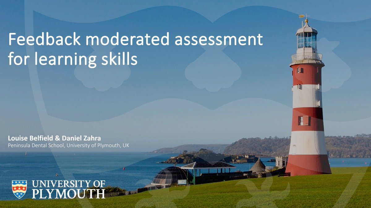How can we make better use of feedback in #assessment? 

<a href="/_Doctor_B/">Louise Belfield</a> is presenting a new approach we've developed <a href="/PlymUniDental/">Peninsula Dental School</a> at <a href="/ADEEorg/">ADEE.org</a> #AdeePalma2022 tomorrow morning. Come along or look online api.ltb.io/show/ABPIX and let us know what you think!

#DentEd #edutwitter