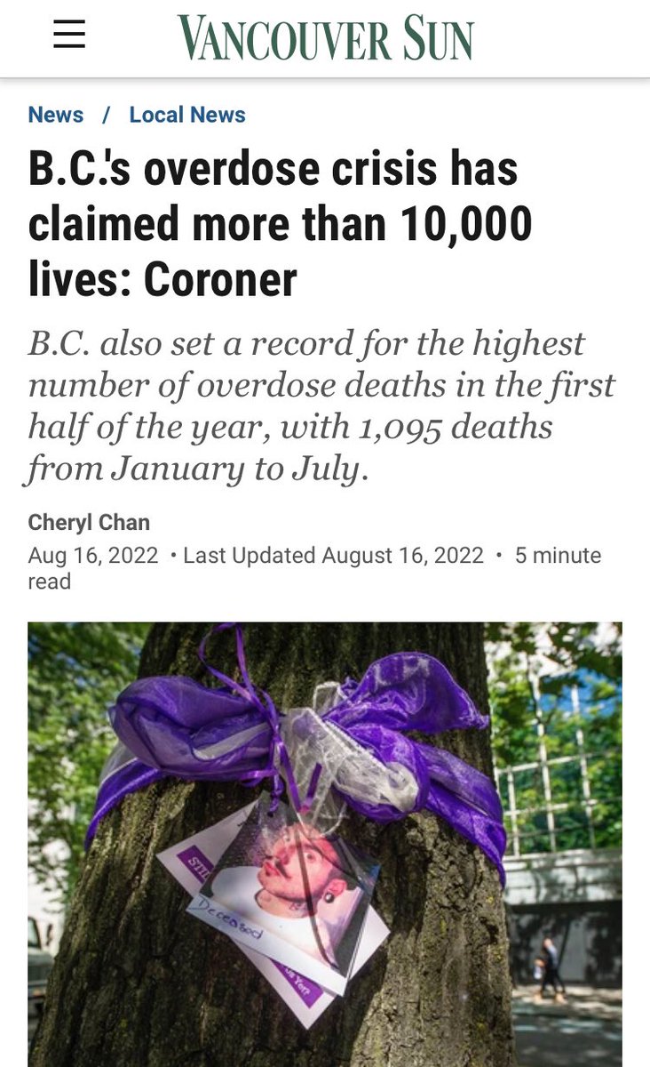 HealthWorksBC's tweet photo. The dead don’t benefit from conversations. Many excessive deaths daily in BC as public systems fail people. I wish you success but it comes at such a cost to lost lives &amp; trust @AnjaliApp. #bcpoli #britishcolumbia #toxicdrugs #heatdome #supplychain #foi #seniors #racism #ppe https://t.co/uLDzOwsBV5