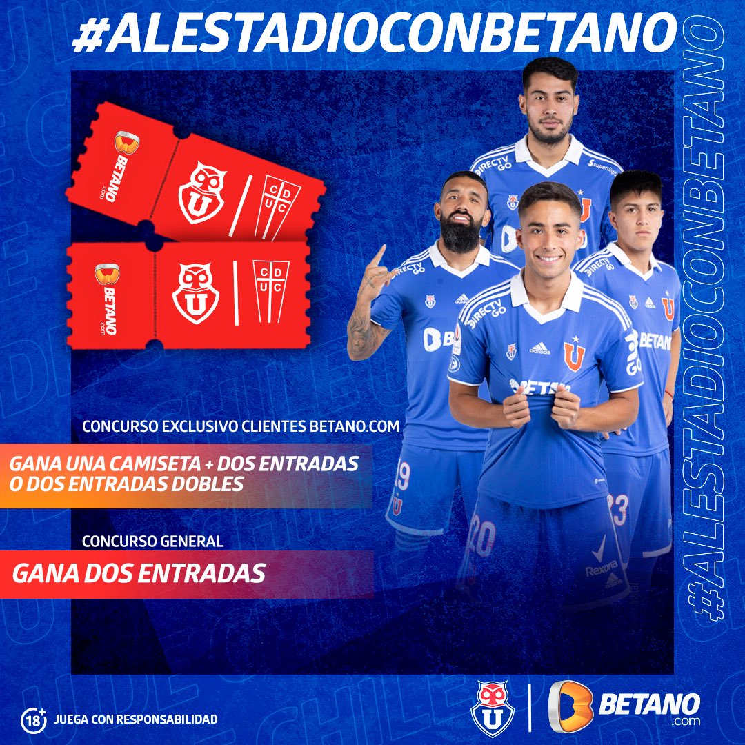 ¡Lo que todos esperaban!
Vamos #AlEstadioConBetano

¿Quieres saber cómo participar?, te damos los detalles a continuación: