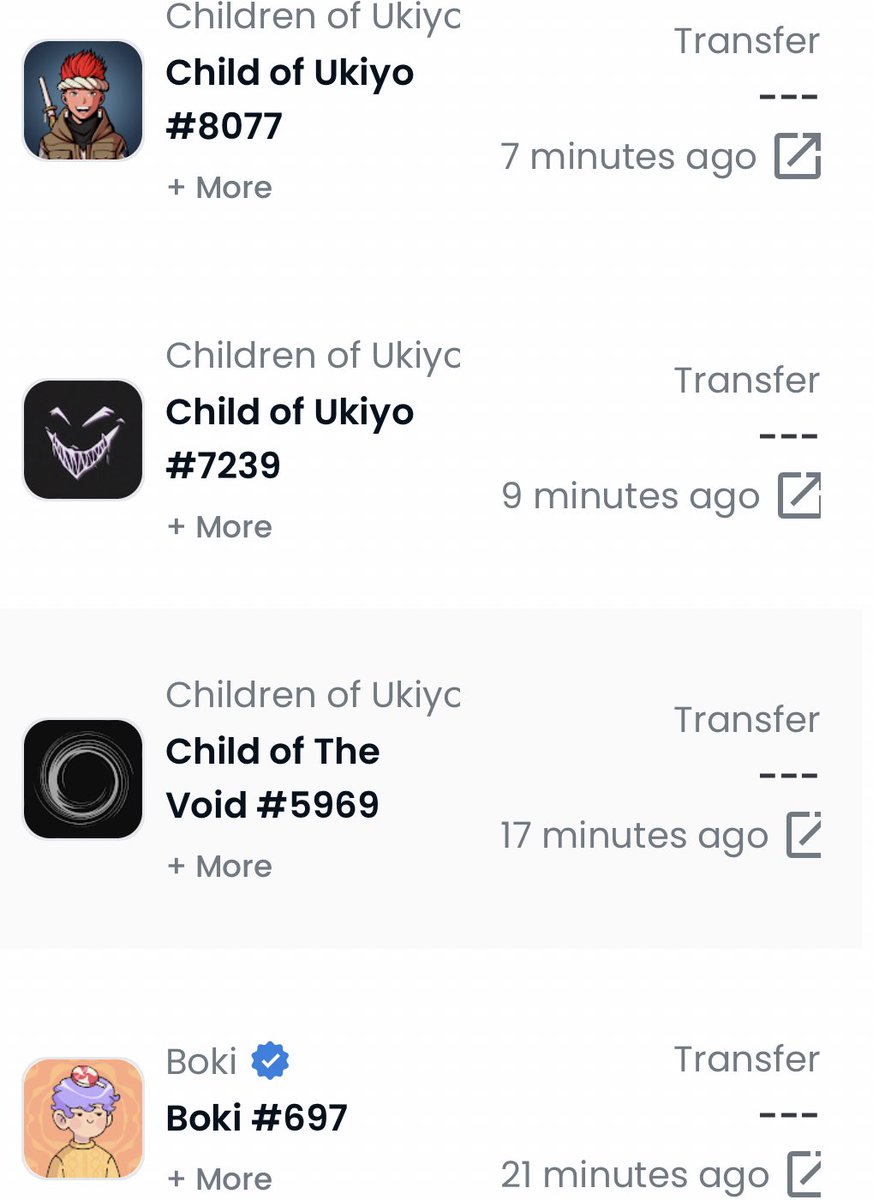 crystalpotato7's tweet photo. Got a Boki and these airdropped to me just for holding CoU @childrenofukiyo , which together are worth at least 15x the fp of 1 CoU. 

Solid team that has been quietly executing and rewarding holders. Check out the impressive background of @AlexandreVanier https://t.co/d87XPptm7O