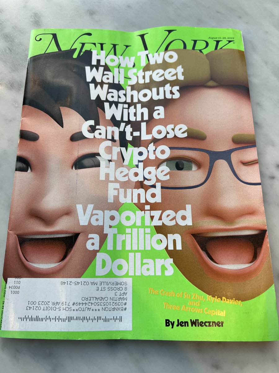 My kinda headline 💸 <a href="/NYMag/">New York Magazine</a>