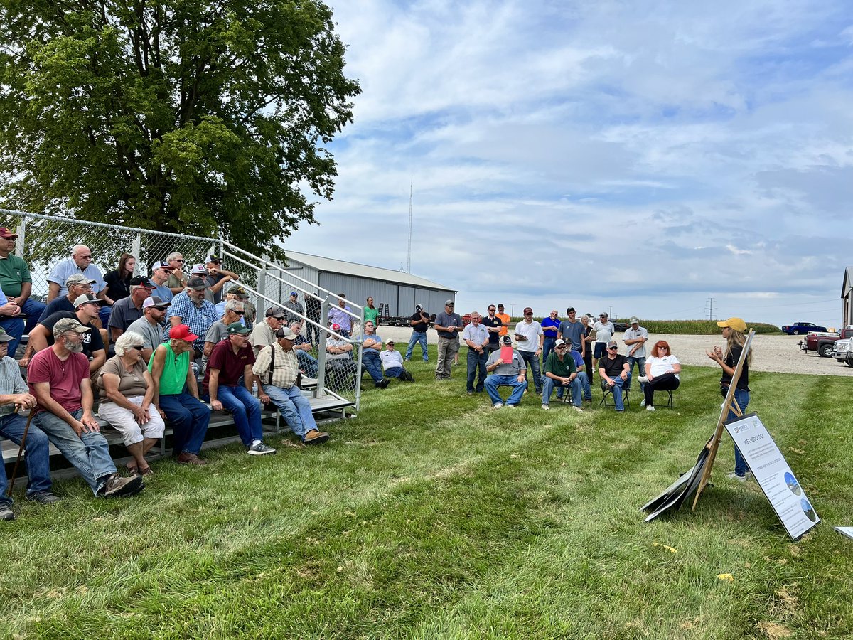 Dan Quinn (@purduecorn) on Twitter photo My grad student <a href="/M_Bartaburu/">Malena Bartaburu</a> doing a great job presenting her <a href="/IN_Corn/">Indiana Corn Growers Association</a> funded research and the Northeast Purdue Ag Center field day.
<a href="/PurdueExtension/">Purdue Extension</a> <a href="/PurdueAgronomy/">Purdue Agronomy</a> My grad student <a href="/M_Bartaburu/">Malena Bartaburu</a> doing a great job presenting her <a href="/IN_Corn/">Indiana Corn Growers Association</a> funded research and the Northeast Purdue Ag Center field day.
<a href="/PurdueExtension/">Purdue Extension</a> <a href="/PurdueAgronomy/">Purdue Agronomy</a>