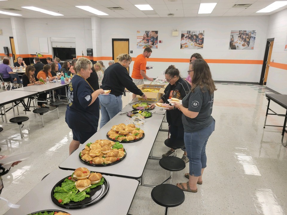 Thank you North Toxaway Church for providing lunch for RMS and RHS today. You are the Best!!!!