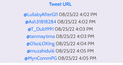 I increased the Giveaway to 10 persons, i draw 7 persons and the other 3 by myself (simply from sympathy)
The Winners are:
@LullabyAfterGl1 
<a href="/Ash31818284/">Ash</a> 
<a href="/T_Dub1991/">Tim Watters (SirMulfy)</a> 
<a href="/tanmaytima/">Tanmaytima</a> 
@01soLOKIng 
<a href="/muzahidul6/">Muzahid 05</a> 
<a href="/MynCommPG/">PoGo MynComm</a> 
<a href="/vallygirl2003/">✨👑 Vally 👑✨</a> 
@DaddieChente 
<a href="/Tyranitar_Rocks/">Mighty Tyranitar!!!!!</a>