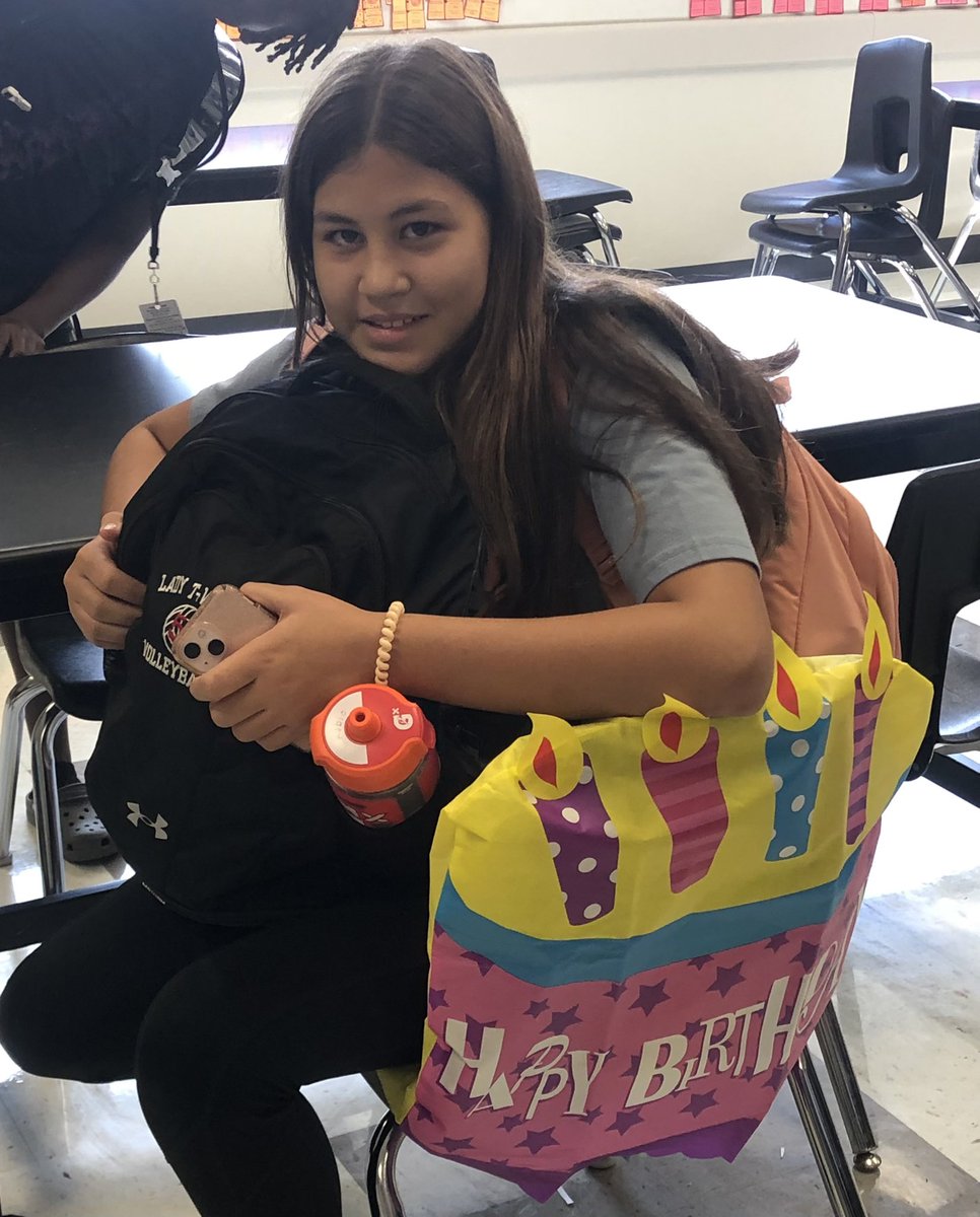 We love celebrating birthdays in class🎉🥳 #wcjhhowlout #7thgradescience #6thgradescience