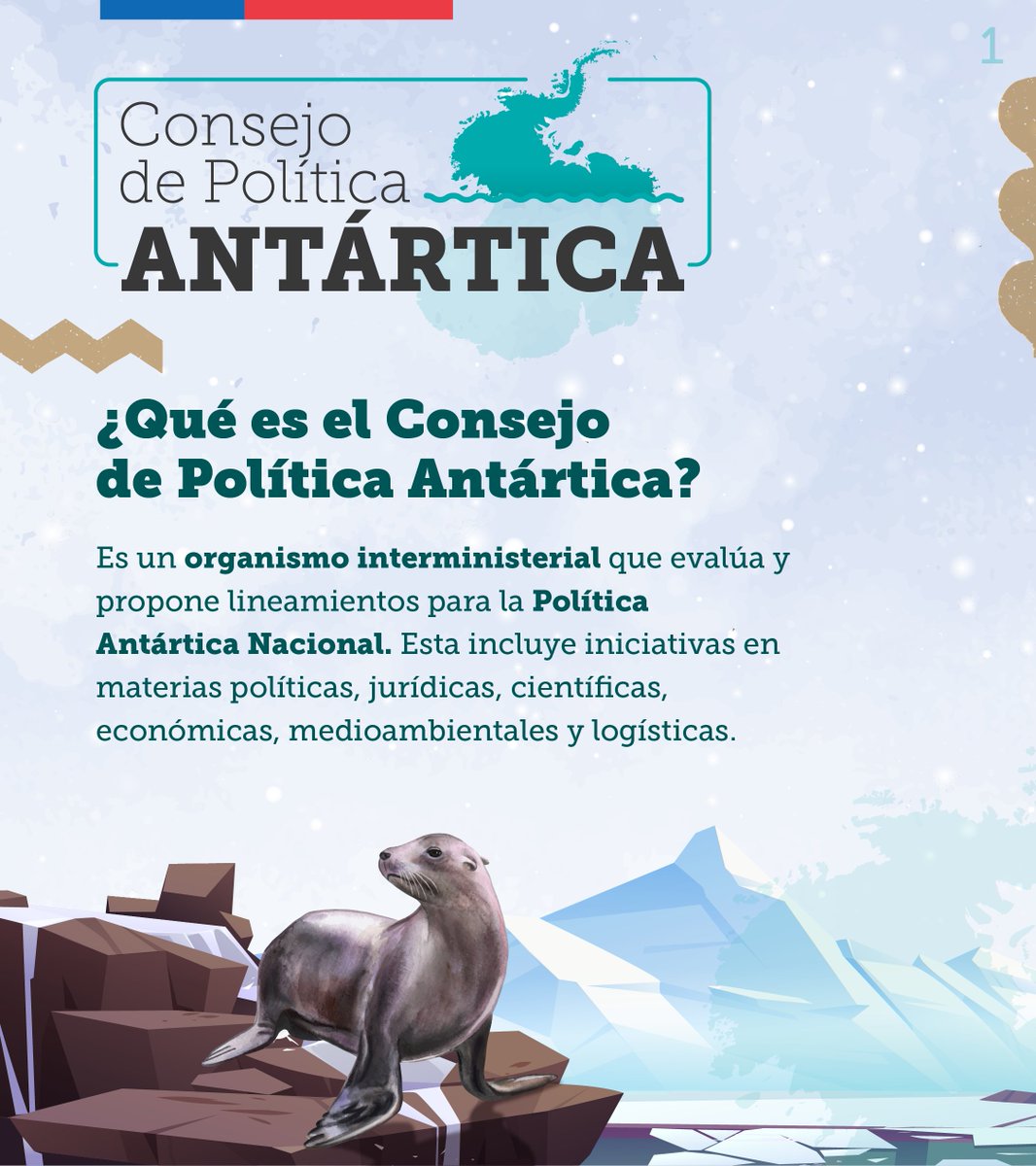 MMAChile's tweet photo. ¿Sabes en qué consiste el #ConsejodePolíticaAntártica? Es una instancia interministerial donde instituciones públicas y privadas nutren la Política Nacional Antártica 🇨🇱❄️

Hoy se realizó la 57° sesión y contó con la participación de la ministra @Maisa_Rojas 
Conoce más 👇 https://t.co/4hnqkzAU8Q